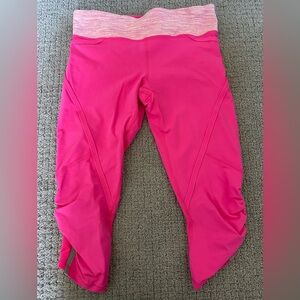 Lululemon run pace crop